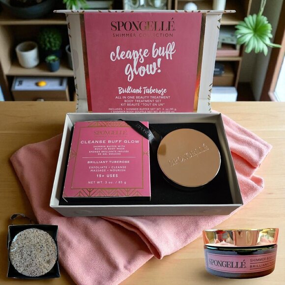 NIB SPONGELLE SHIMMER Collections Beauty Treatment Summer Collection - Picture 1 of 7